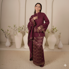 Baju Kedah Nor Masita Free Selendang - Xs to 10xl