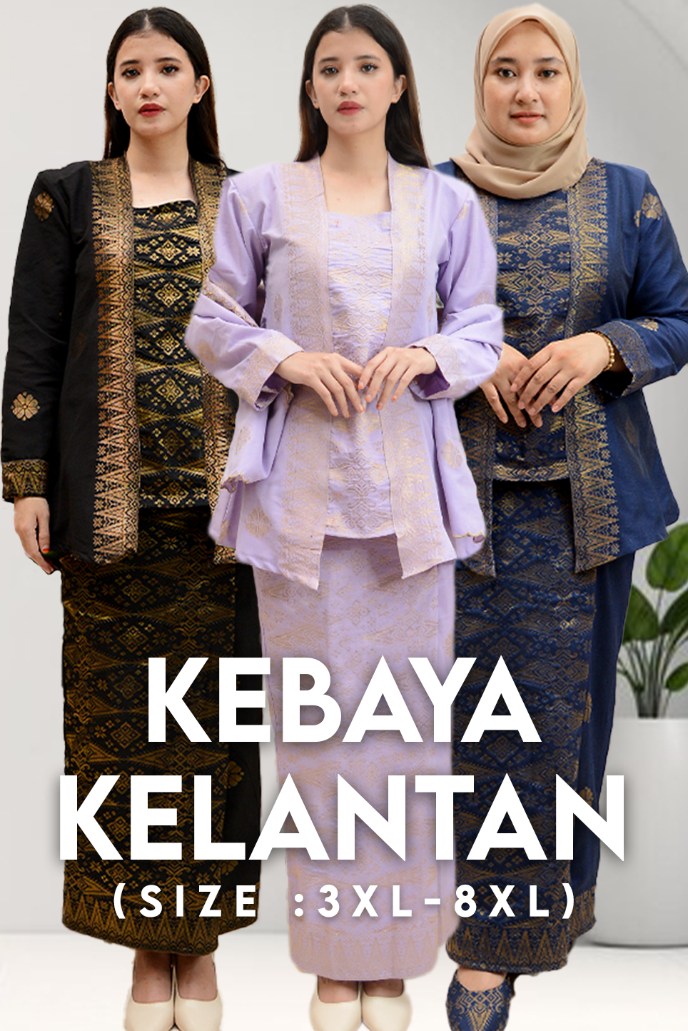 Baju Kebaya Kota Baru | Kebaya Casual |