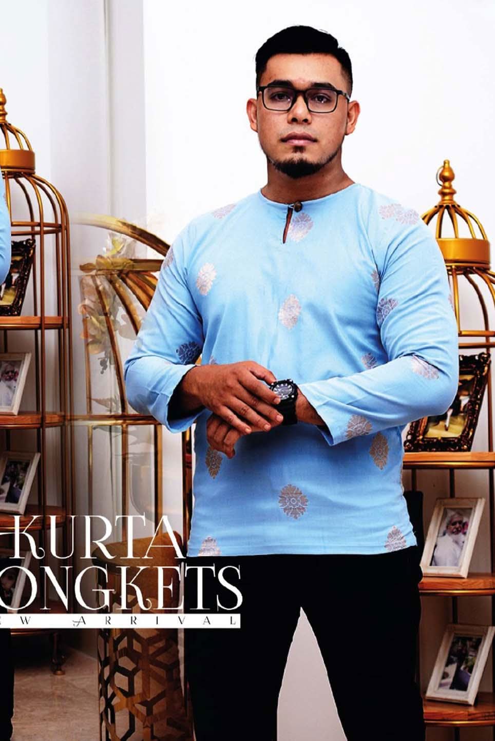 Kurta Songket Size XS - 5XL| - songketexclusive