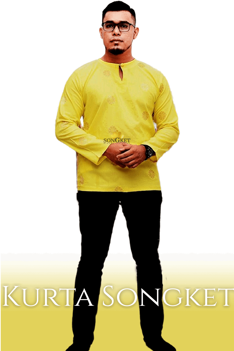 Kurta Songket Size XS - 5XL| - songketexclusive