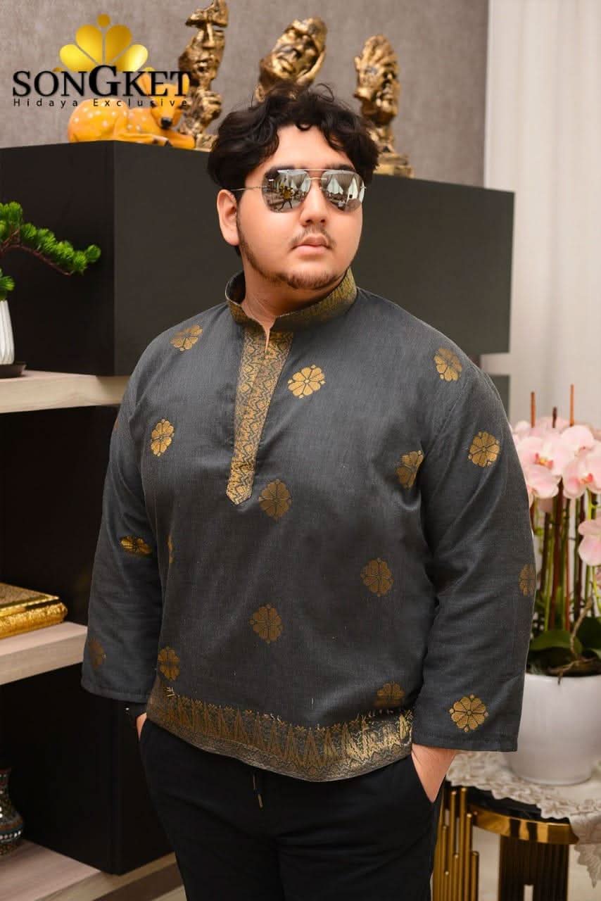Kurta Songket Size XS - 5XL| - songketexclusive