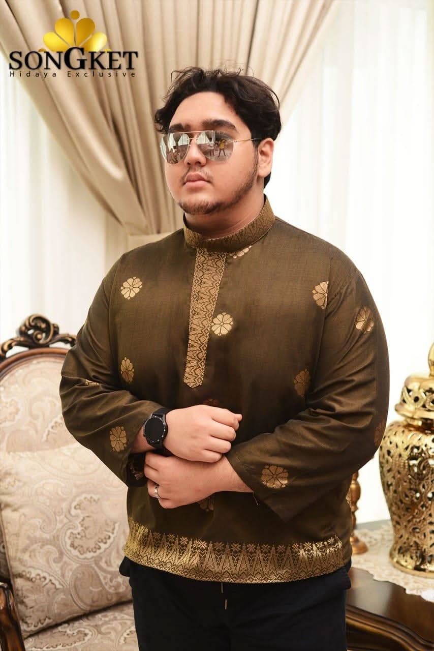 Kurta Songket Size XS - 5XL| - songketexclusive