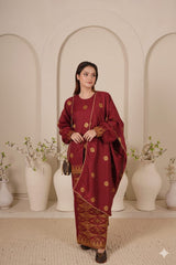 Baju Kedah Balah Free Selendang- Xs to 10Xl