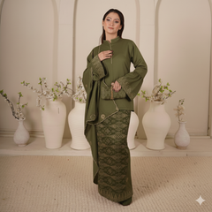 Baju Kedah Nor Masita Free Selendang - Xs to 10xl