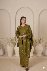 Baju Kedah Balah Free Selendang- Xs to 10Xl