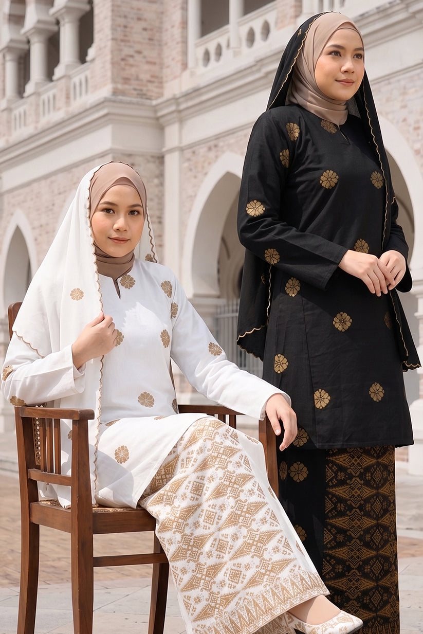 Baju Kurung Pahang | 𝑿𝑺 𝑻𝑶 2𝑿𝑳