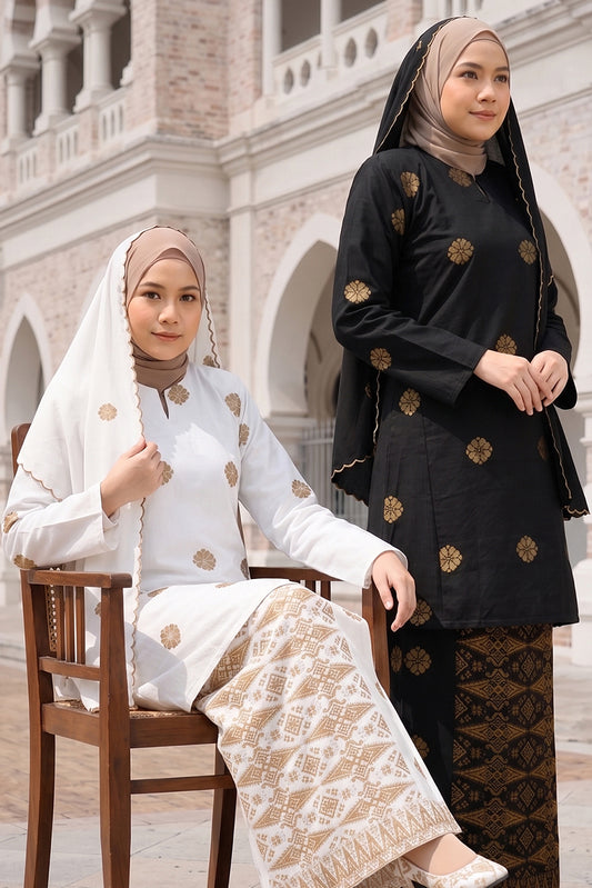 Baju Kurung Pahang | 𝑿𝑺 𝑻𝑶 2𝑿𝑳