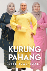 Baju Kurung Pahang Extra Size | 8𝑿𝑳 𝑻𝑶 12𝑿𝑳 |