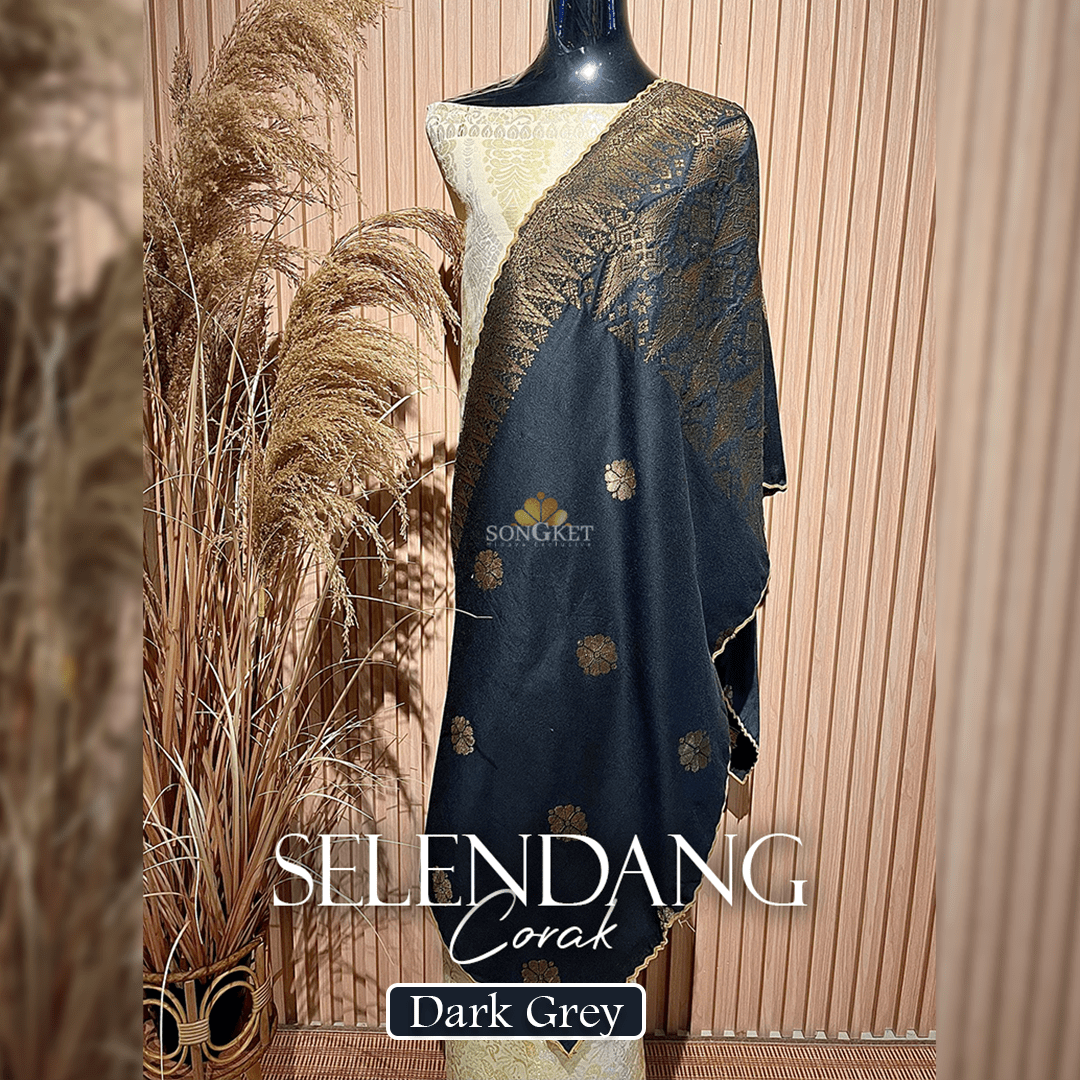 Selandang CORAQ Design ! Matching Selandang - songketexclusive