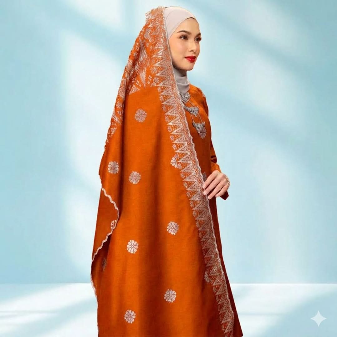 Selandang CORAQ Design ! Matching Selandang - songketexclusive