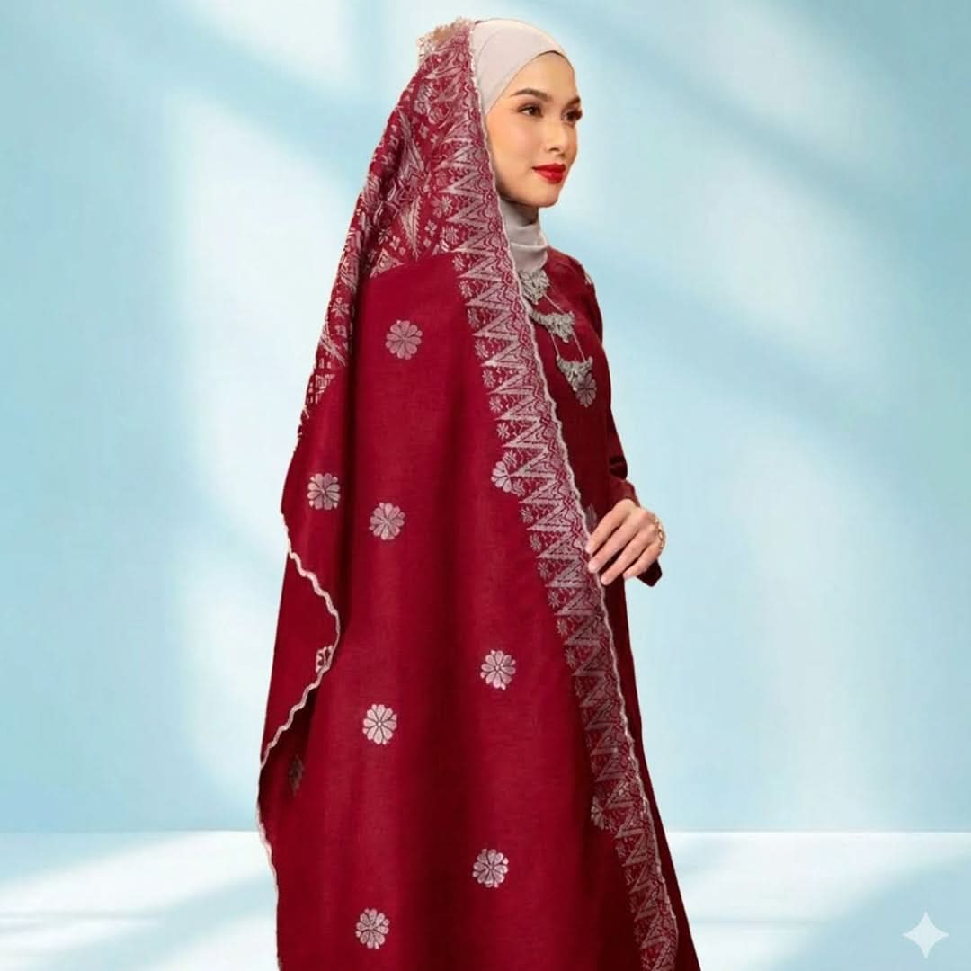 Selandang CORAQ Design ! Matching Selandang - songketexclusive