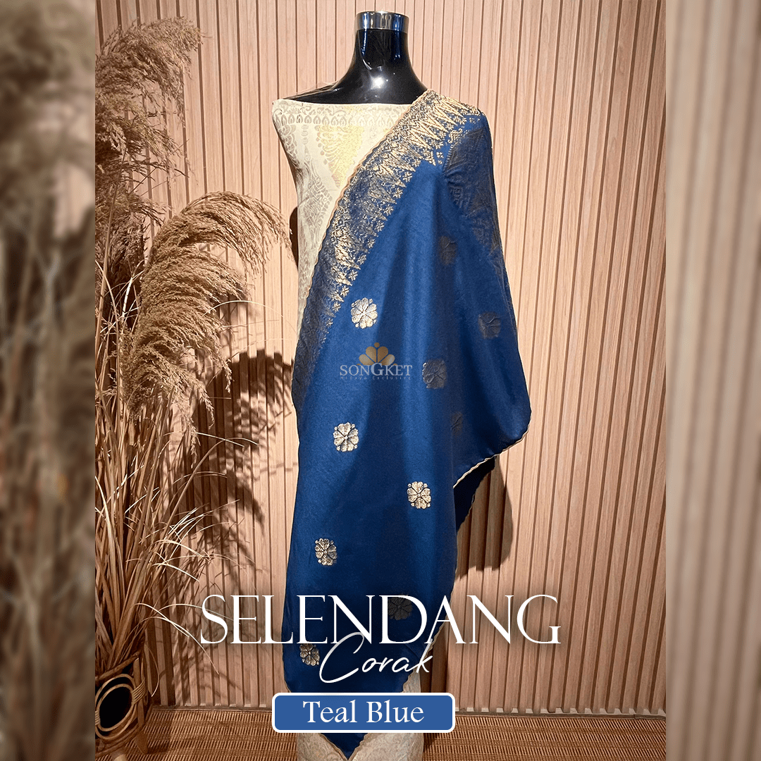 Selandang CORAQ Design ! Matching Selandang - songketexclusive