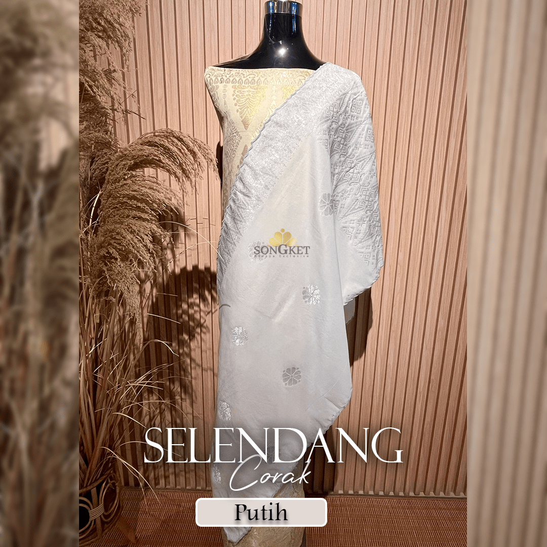 Selandang CORAQ Design ! Matching Selandang - songketexclusive