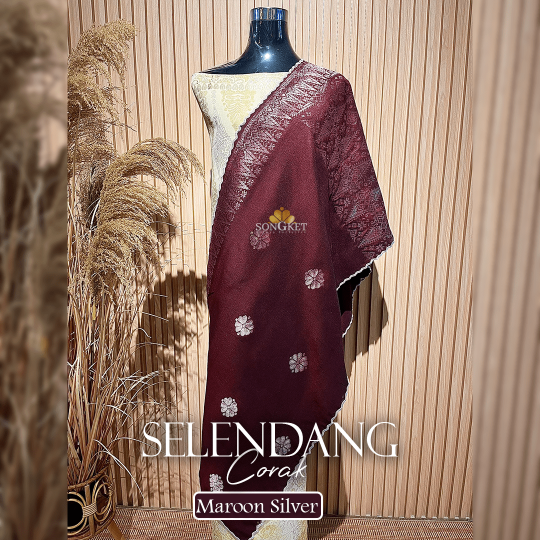 Selandang CORAQ Design ! Matching Selandang - songketexclusive