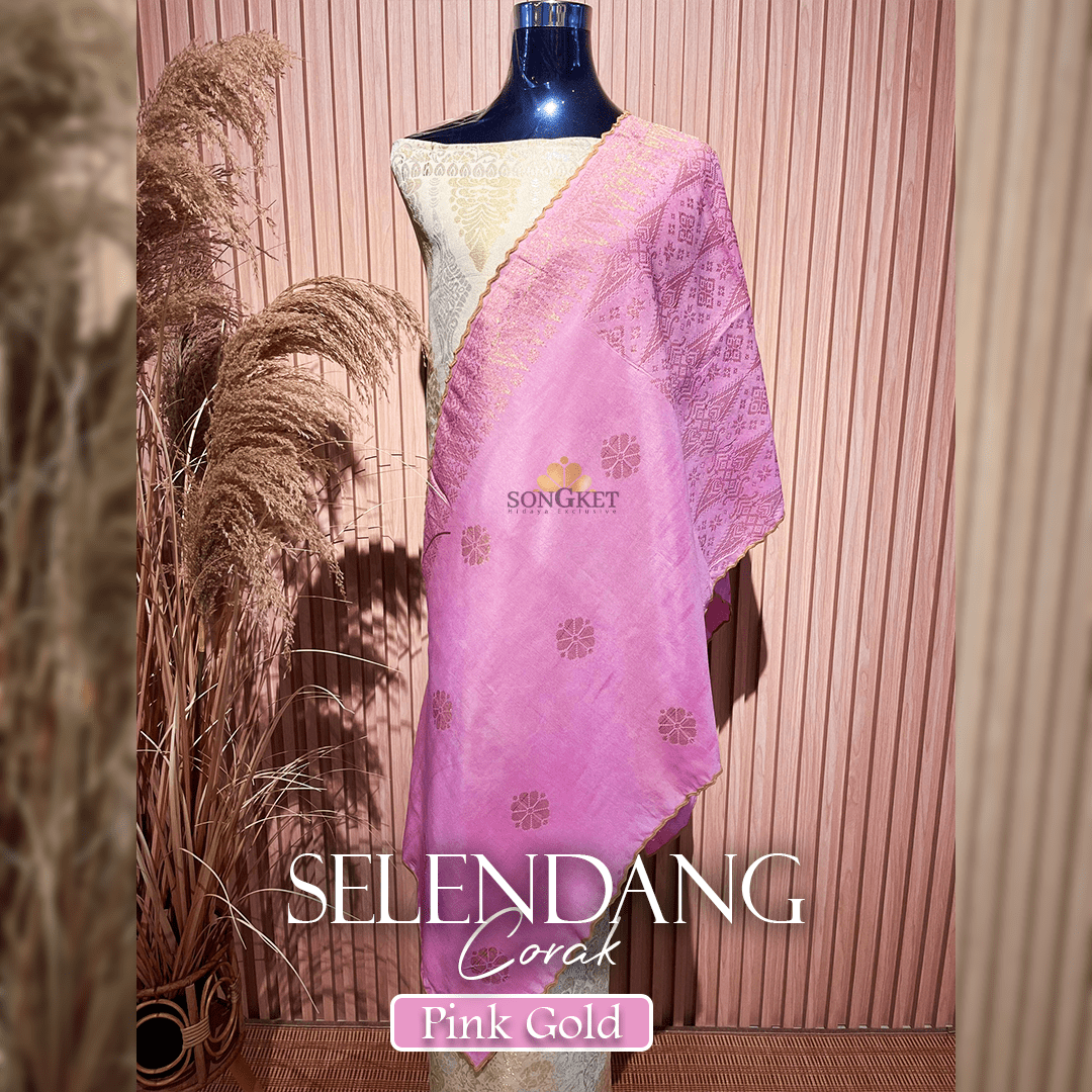 Selandang CORAQ Design ! Matching Selandang - songketexclusive