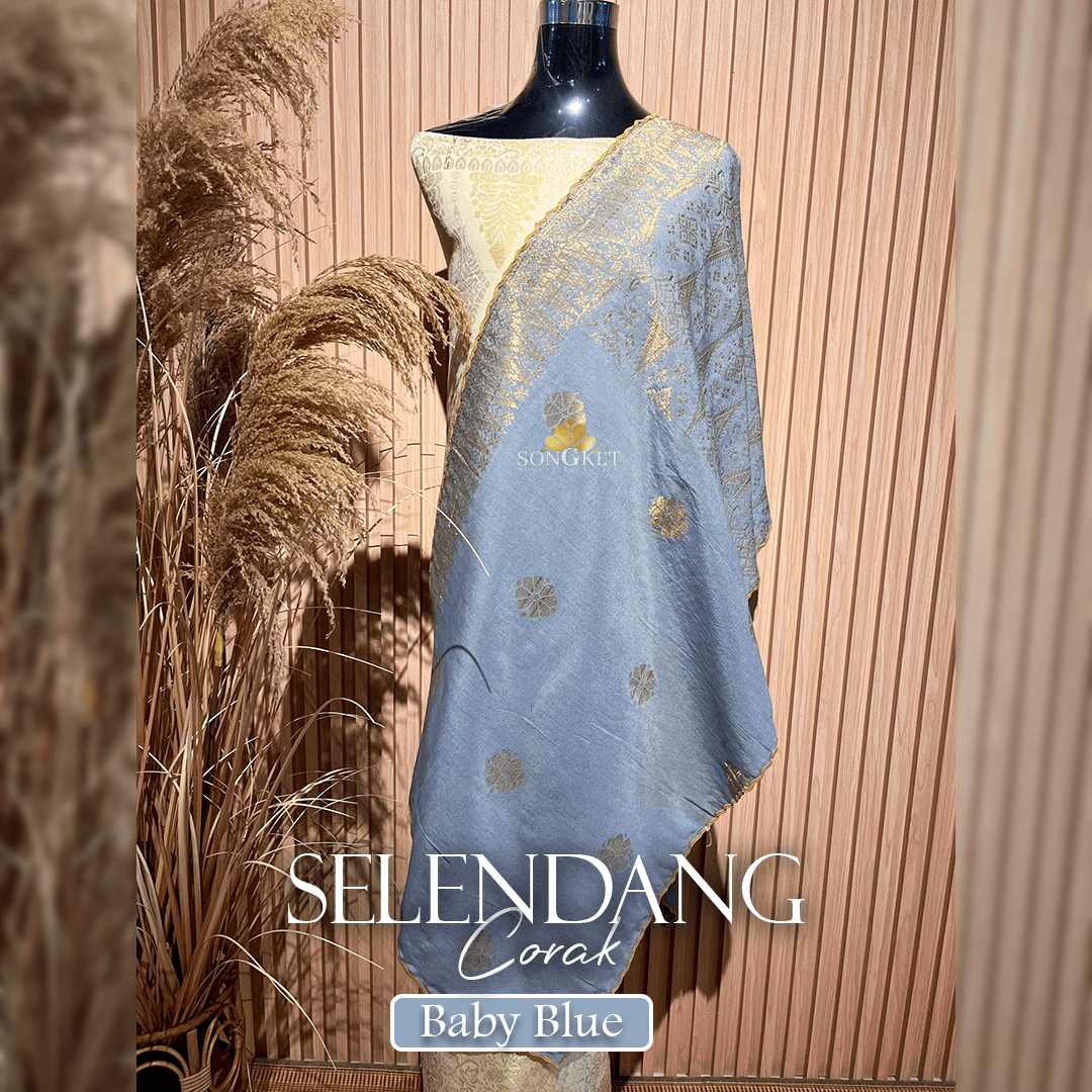 Selandang CORAQ Design ! Matching Selandang - songketexclusive