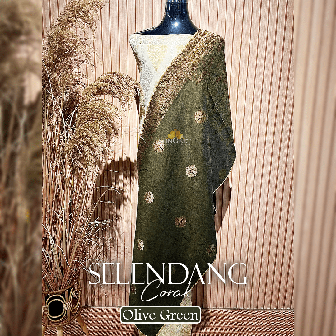 Selandang CORAQ Design ! Matching Selandang - songketexclusive