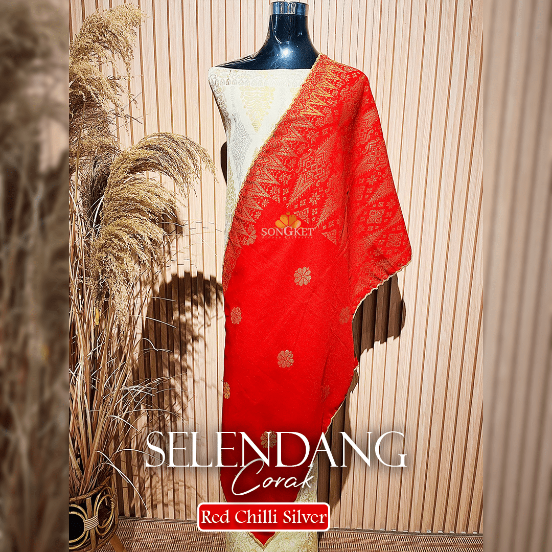 Selandang CORAQ Design ! Matching Selandang - songketexclusive