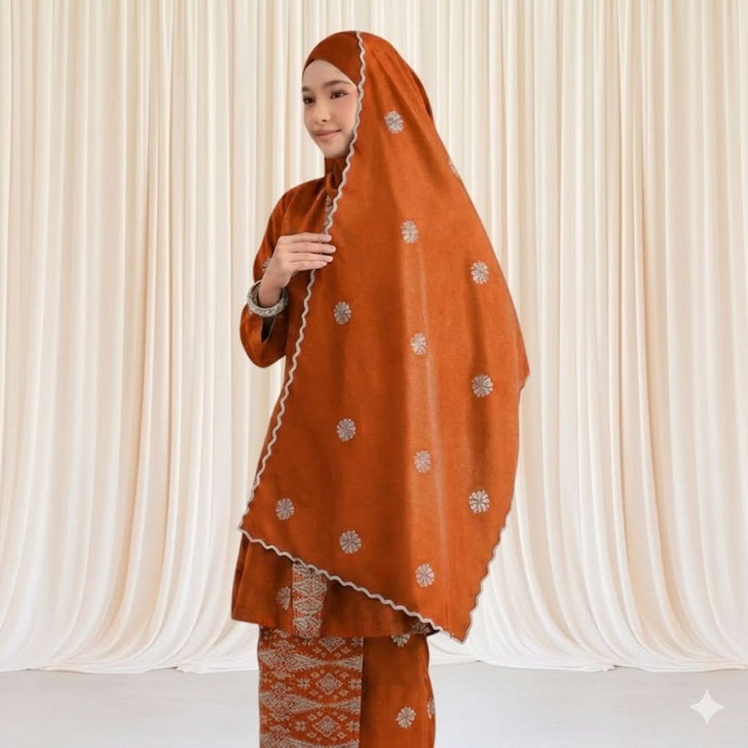 Selandang Plain ! Matching Selandang - songketexclusive