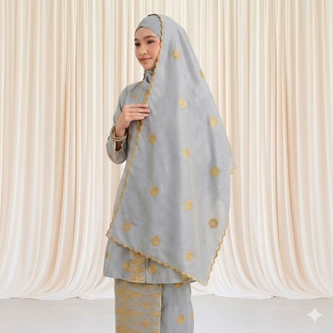 Selandang Plain ! Matching Selandang - songketexclusive