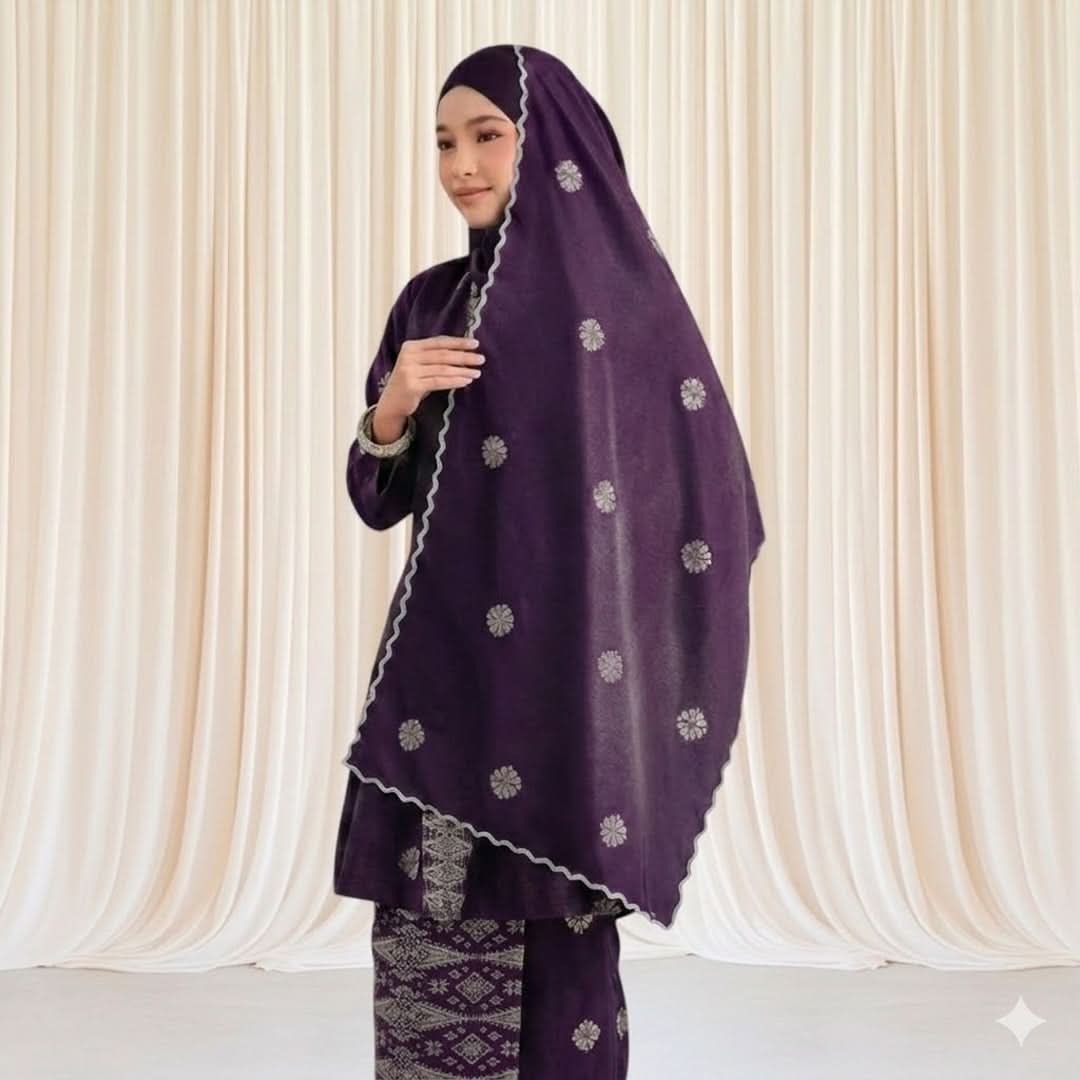 Selandang Plain ! Matching Selandang - songketexclusive
