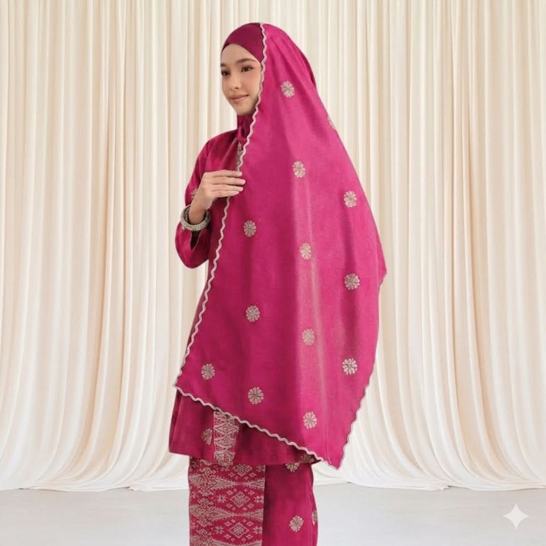 Selandang Plain ! Matching Selandang - songketexclusive