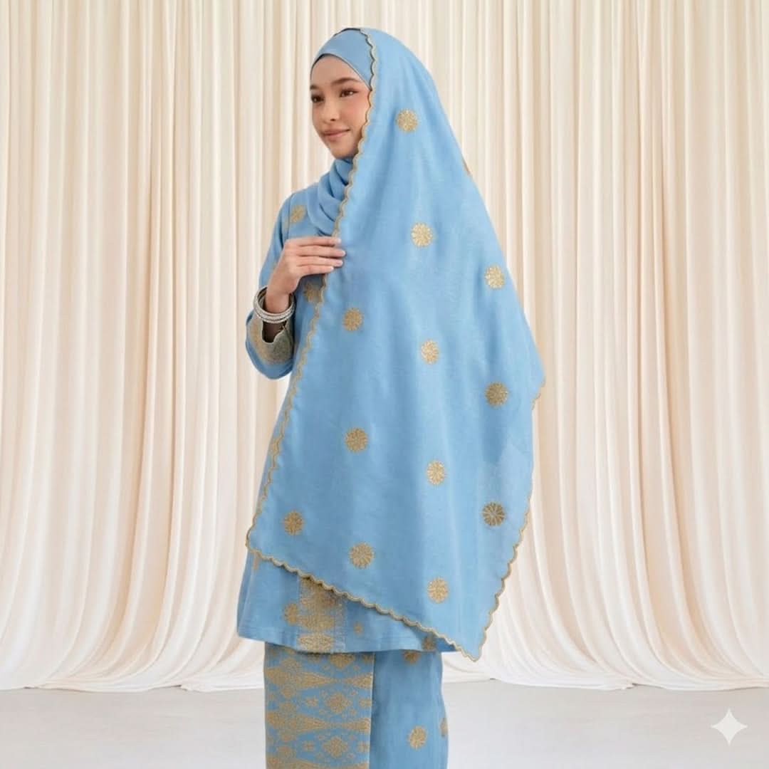 Selandang Plain ! Matching Selandang - songketexclusive
