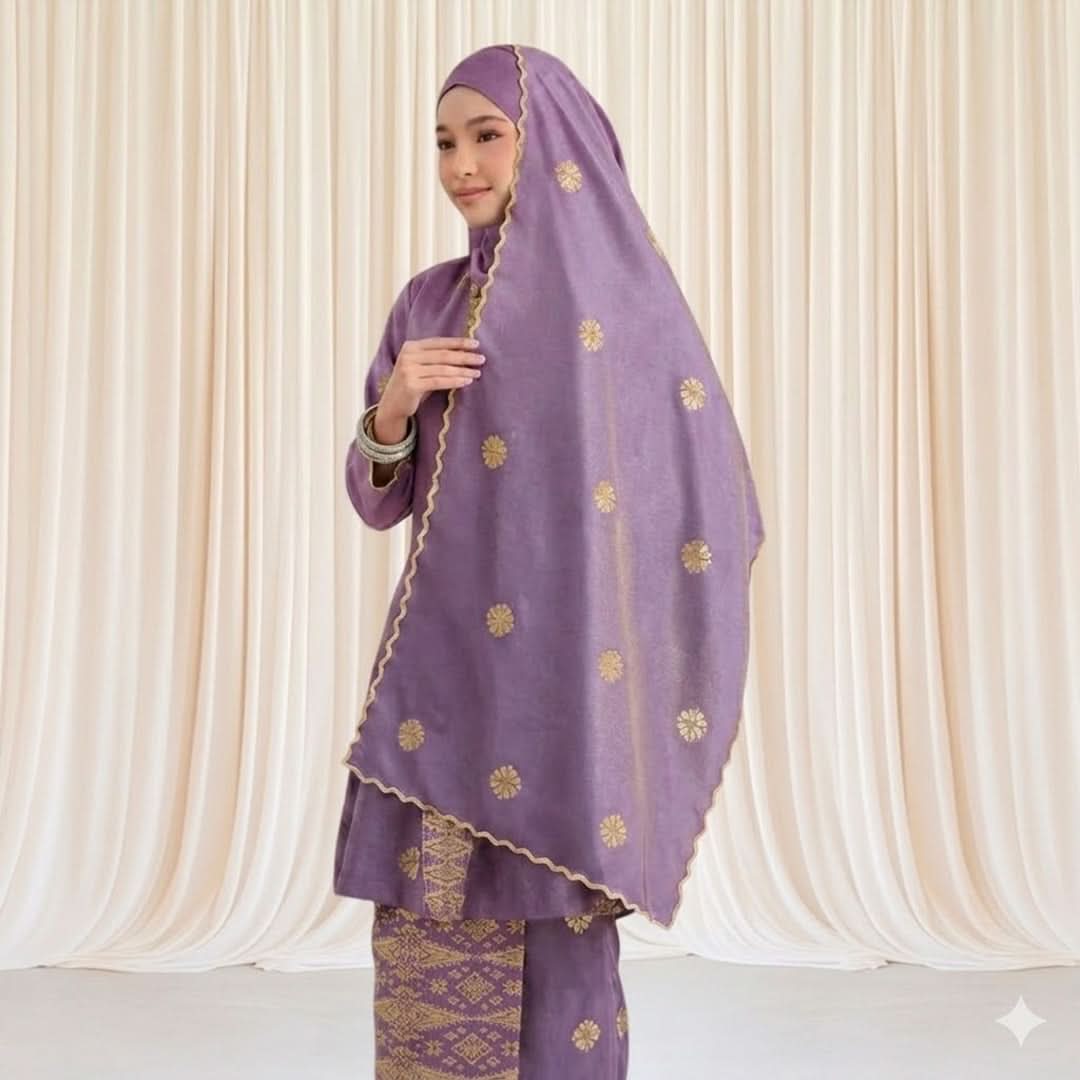 Selandang Plain ! Matching Selandang - songketexclusive