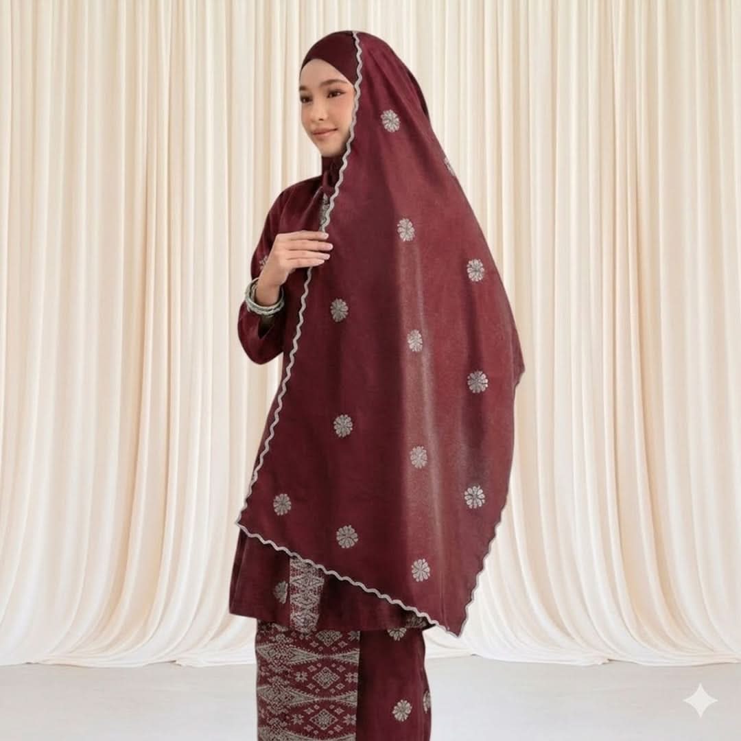 Selandang Plain ! Matching Selandang - songketexclusive