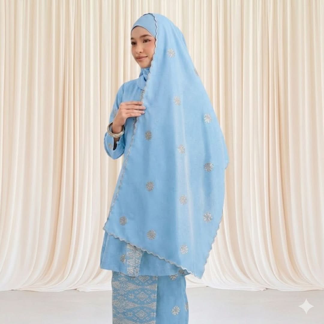 Selandang Plain ! Matching Selandang - songketexclusive