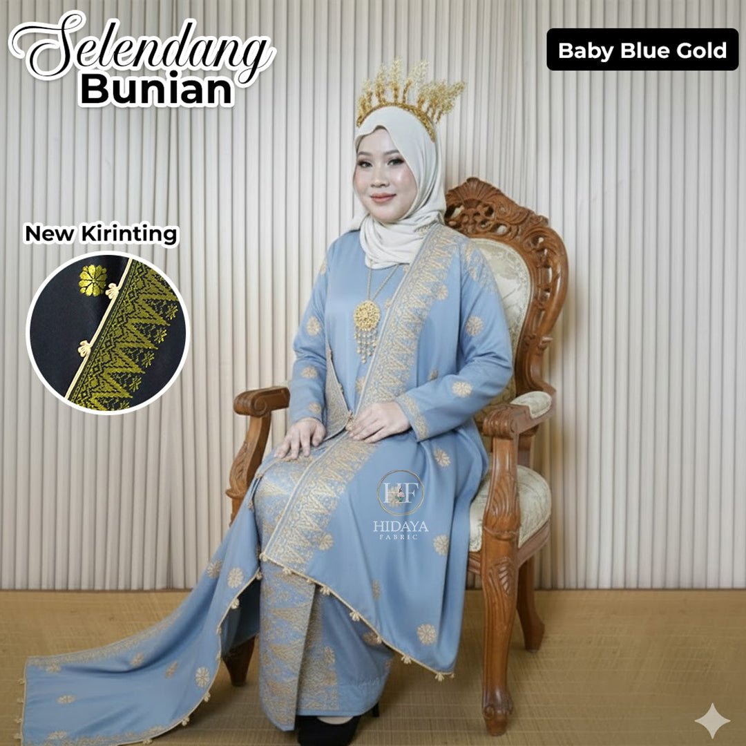Selendang Bunian Corak - New Arrival - songketexclusive