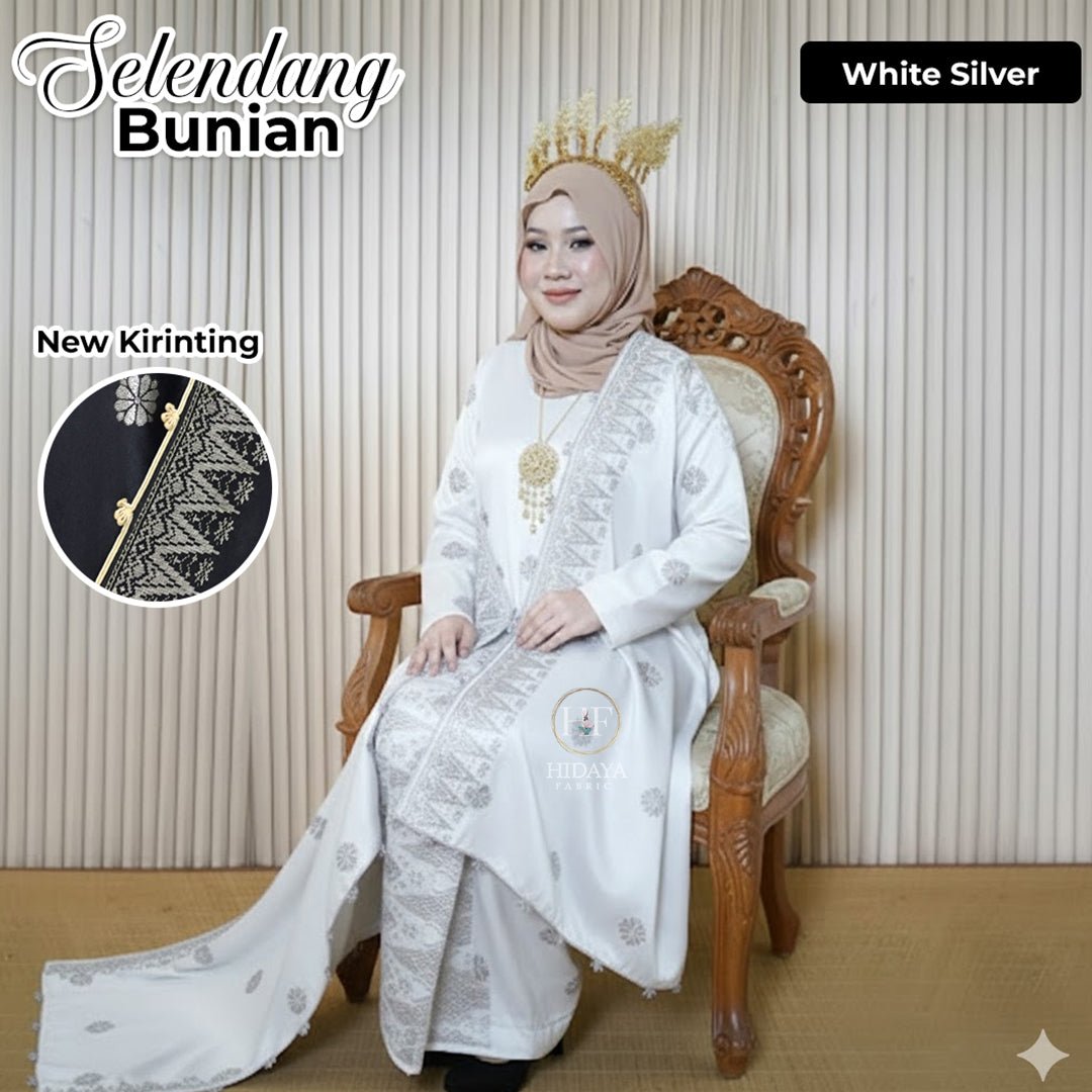 Selendang Bunian Corak - New Arrival - songketexclusive