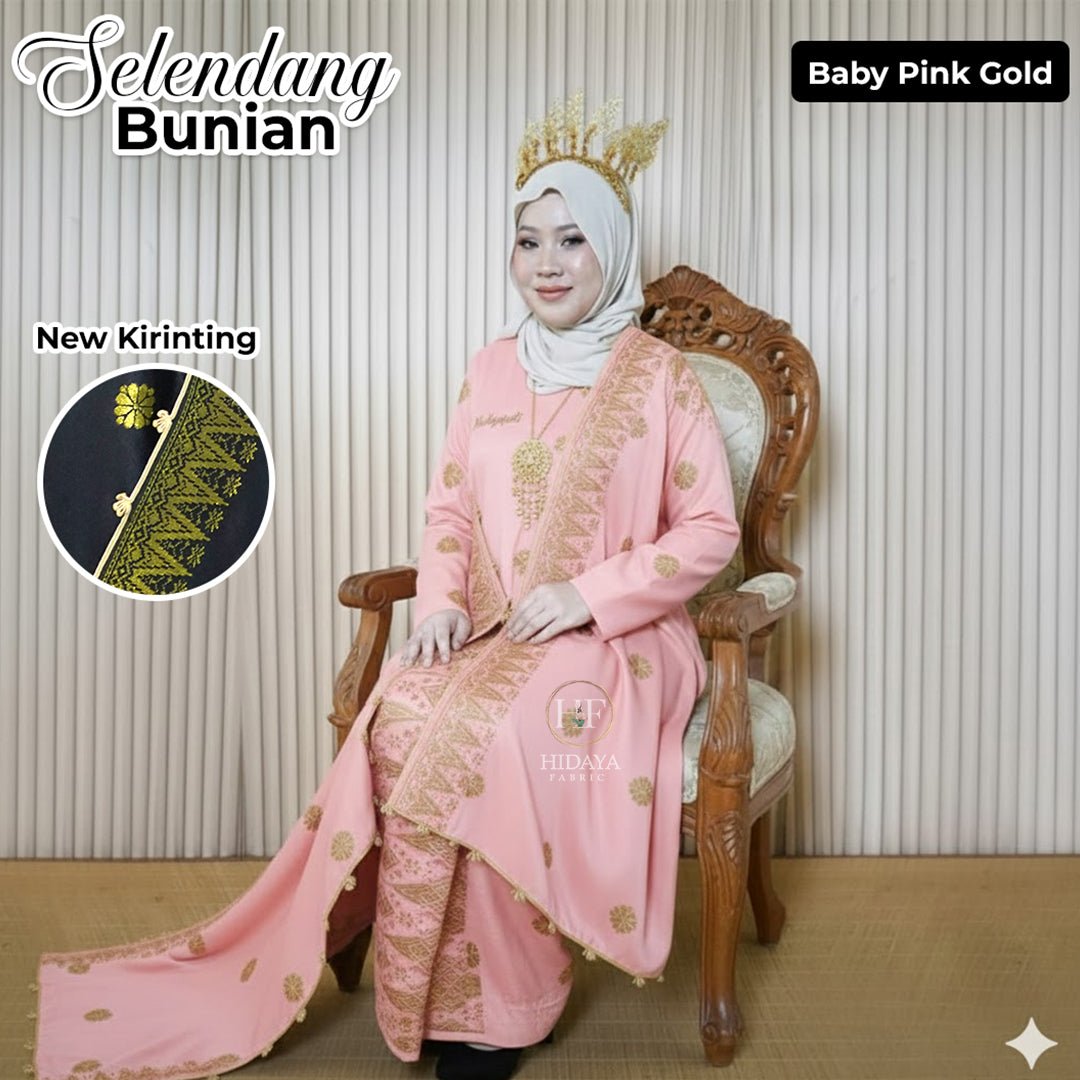 Selendang Bunian Corak - New Arrival - songketexclusive