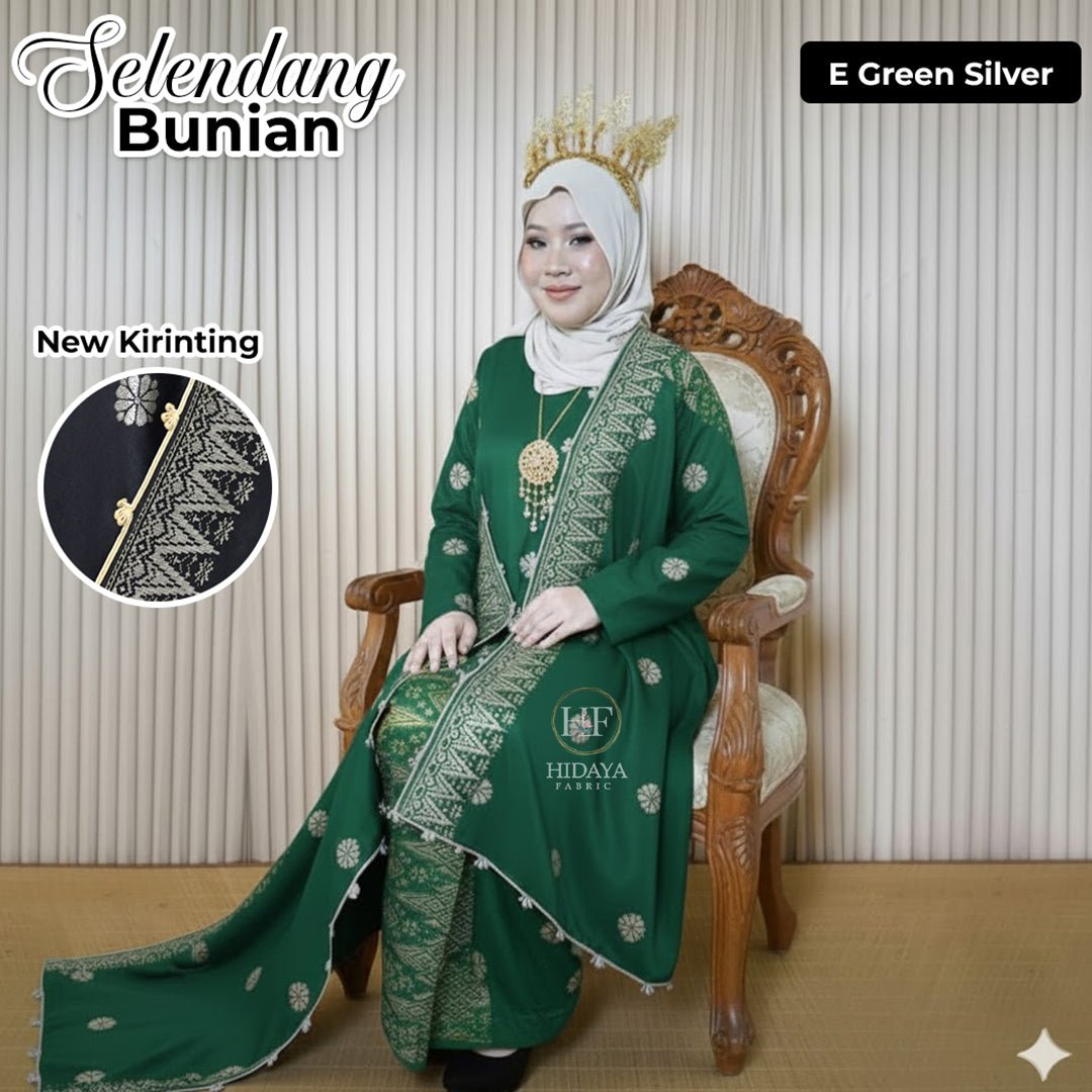 Selendang Bunian Corak - New Arrival - songketexclusive