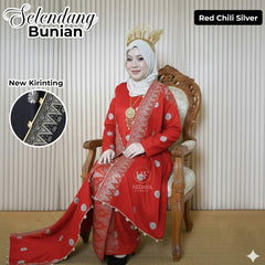 Selendang Bunian Corak - New Arrival