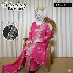 Selendang Bunian Corak - New Arrival