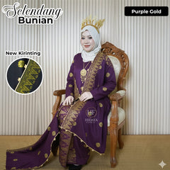Selendang Bunian Corak - New Arrival