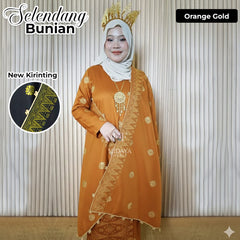 Selendang Bunian Corak - New Arrival