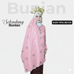 Selendang Bunian Plain - New Arrival