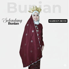 Selendang Bunian Plain - New Arrival