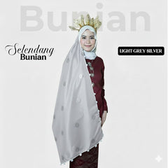 Selendang Bunian Plain - New Arrival