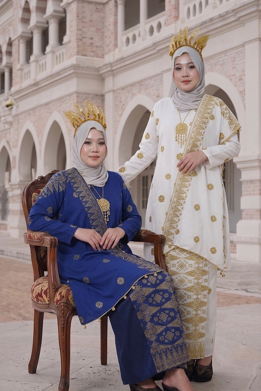 Selendang Bunian Corak - New Arrival