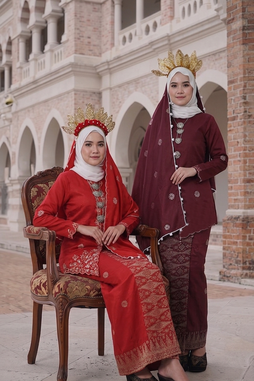 Selendang Bunian Plain - New Arrival