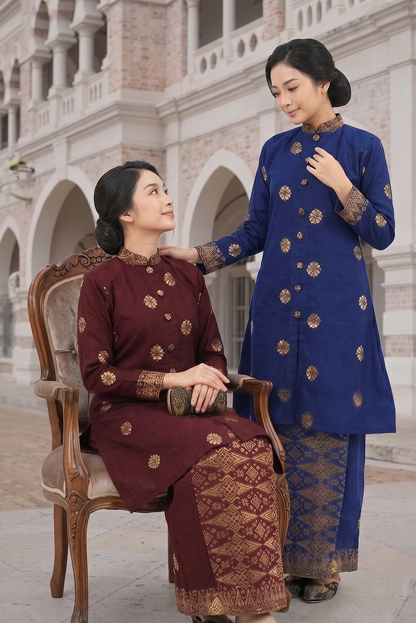 Baju Songket Kebaya Sofia - Xs to 2xl